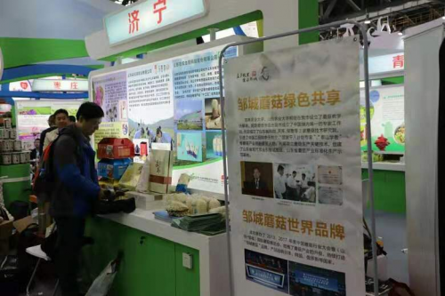 第十七届农交会在南昌开幕，邹城蘑菇强势亮相(图3)